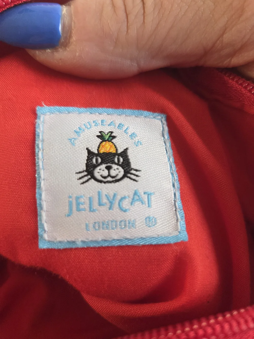 Jellycat Red Plush Crossbody Handbag